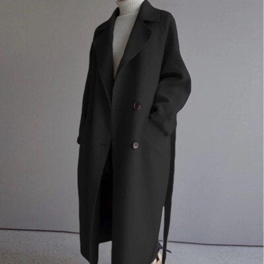 Elevy™ | Clara Wool Trench Coat