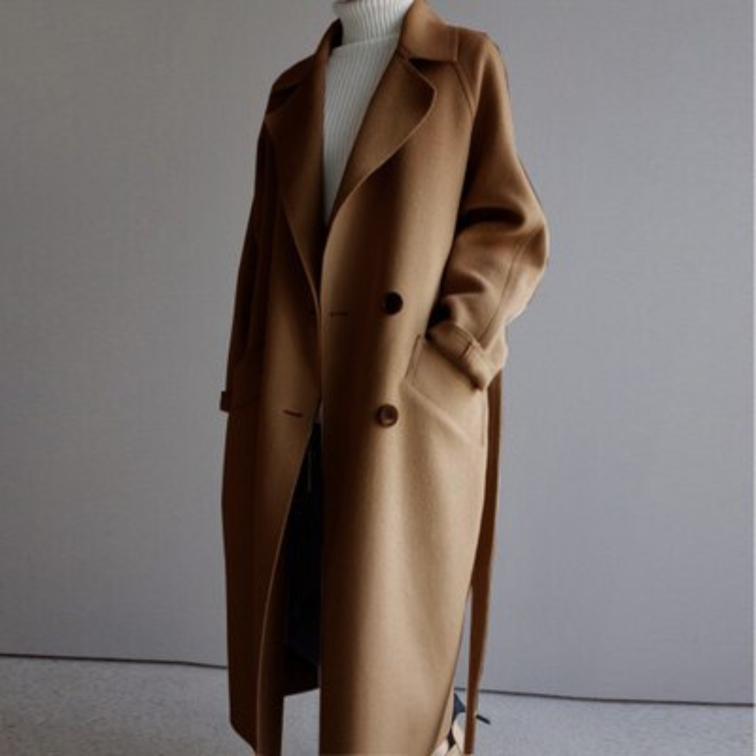 Elevy™ | Clara Wool Trench Coat