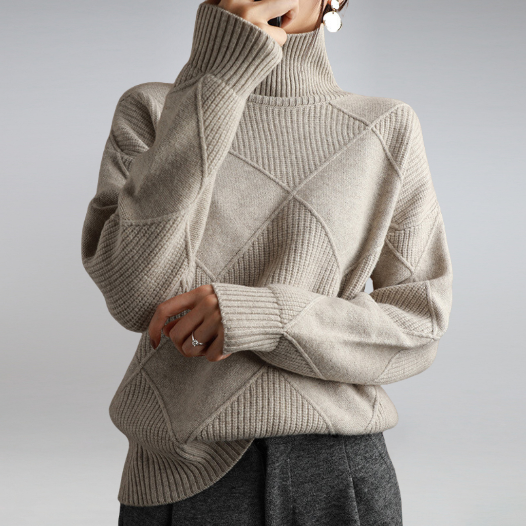 Elevy™ | Adelia turtleneck sweater