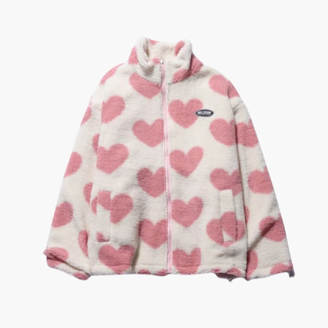 Elevy™ | Double sided heart coat