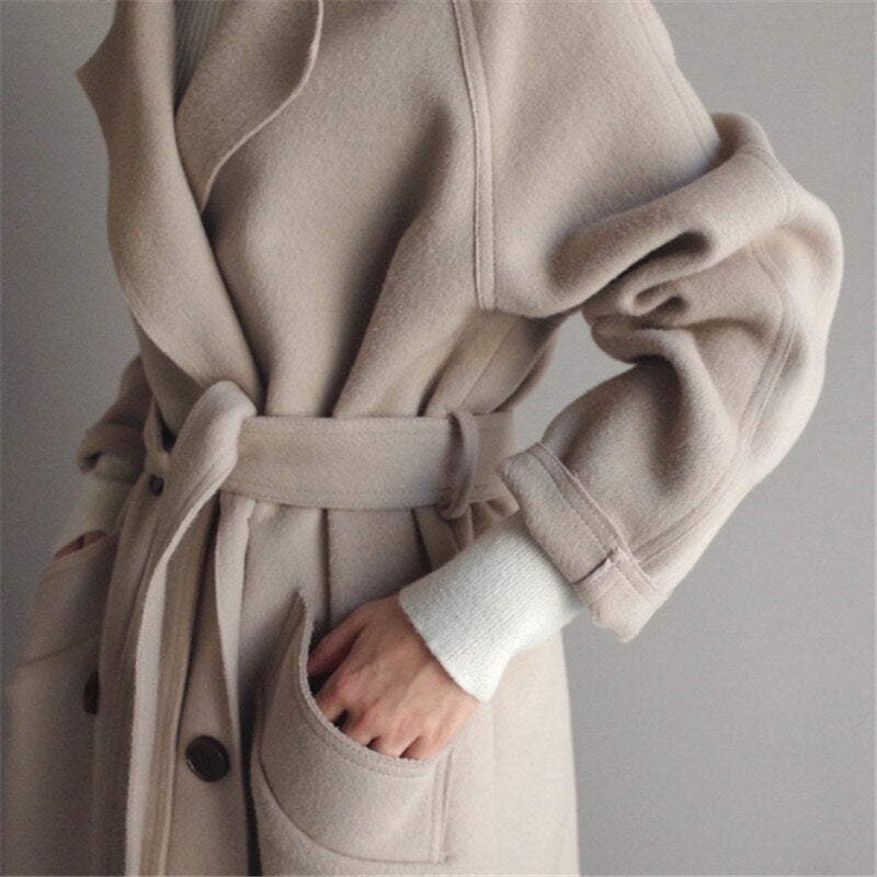 Elevy™ | Clara Wool Trench Coat