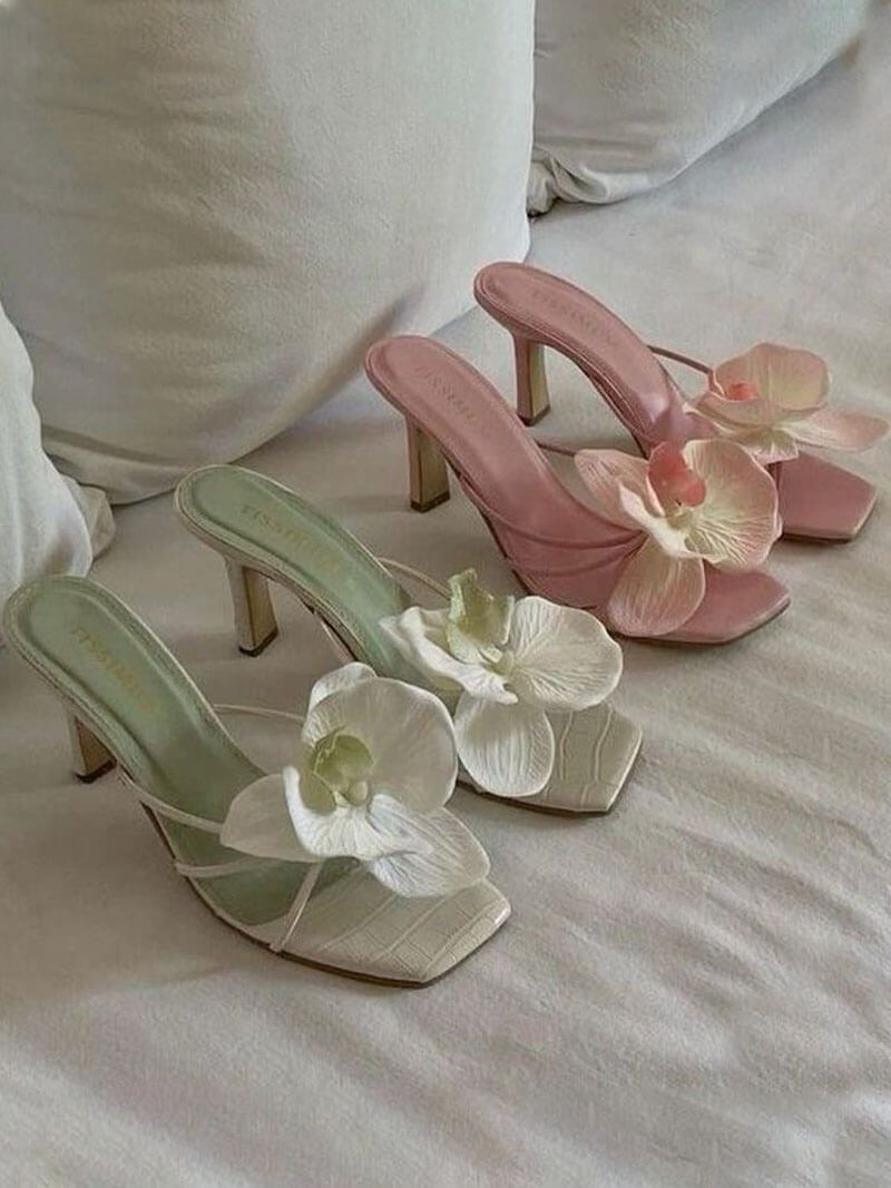 Elevy™ | Flower Heels