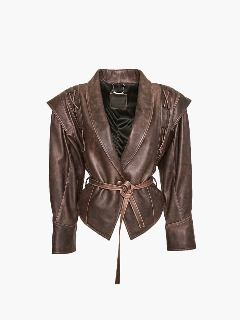 Elevy™ | Pia faux leather Jacket