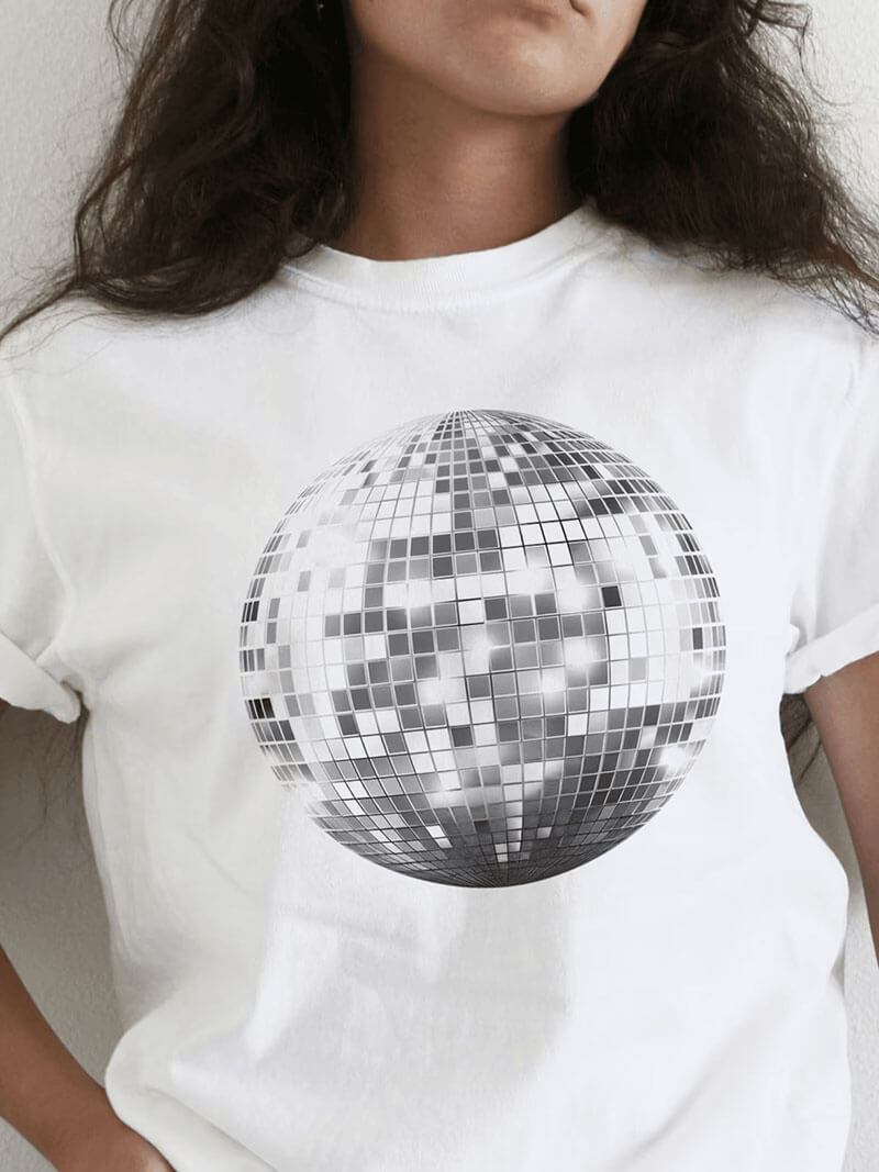 Elevy™ | Glitter Ball T-shirt