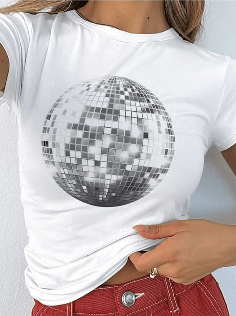 Elevy™ | Glitter Ball T-shirt